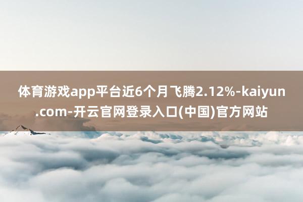 体育游戏app平台近6个月飞腾2.12%-kaiyun.com-开云官网登录入口(中国)官方网站