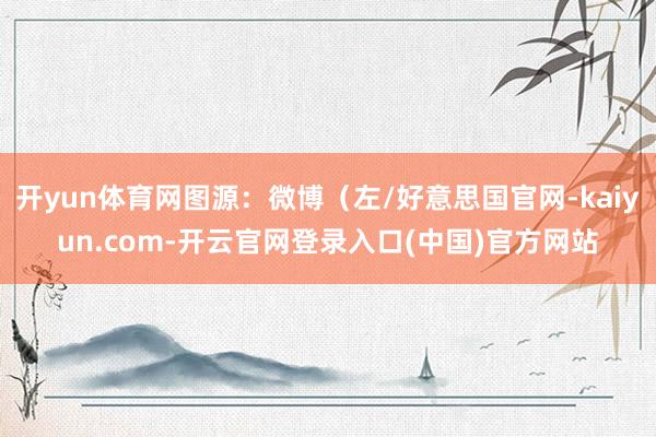 开yun体育网图源:微博(左/好意思国官网-kaiyun.com-开云官网登录入口(中国)官方网站